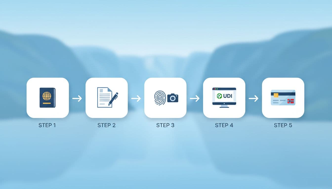 how to obtain norwegian residence permit