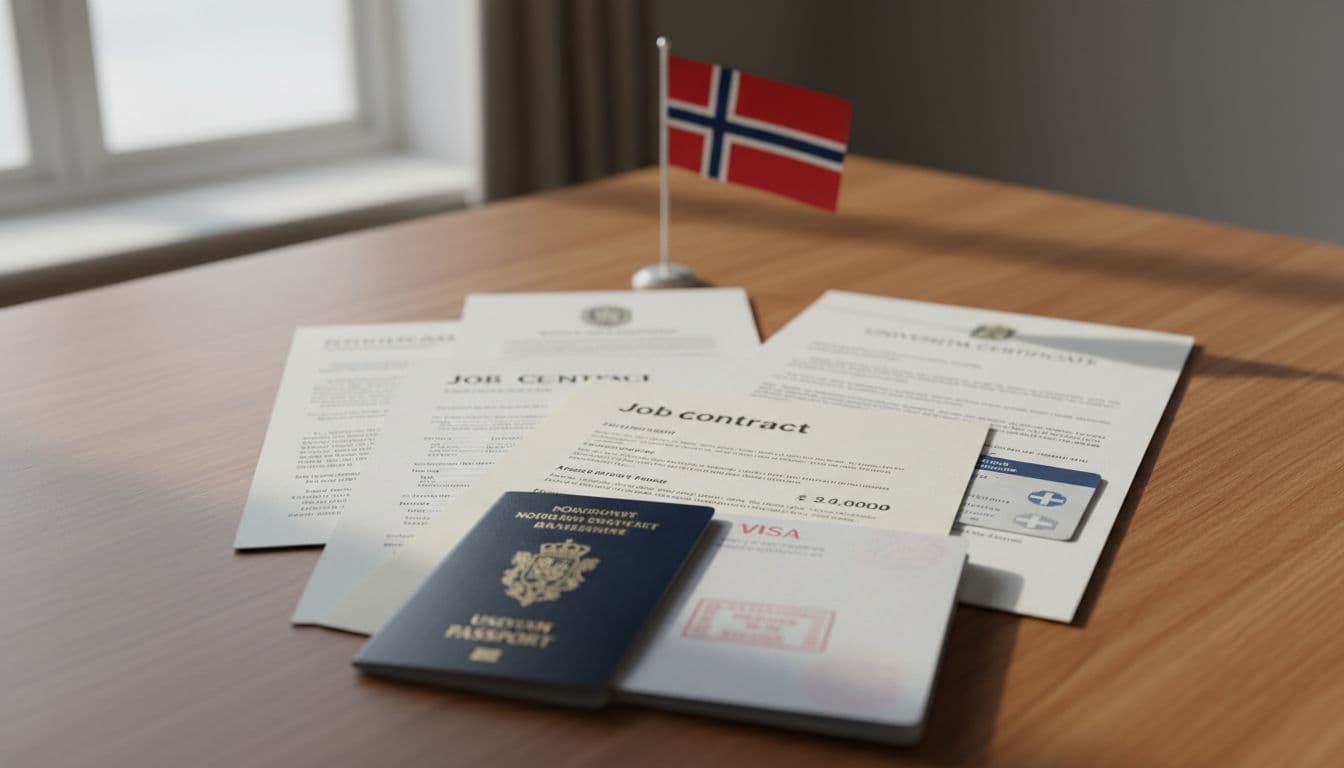 how to obtain norwegian residence permit