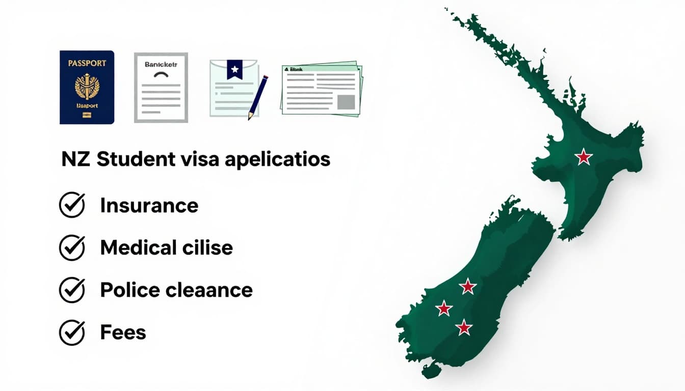 NZ student visa requirements and fees