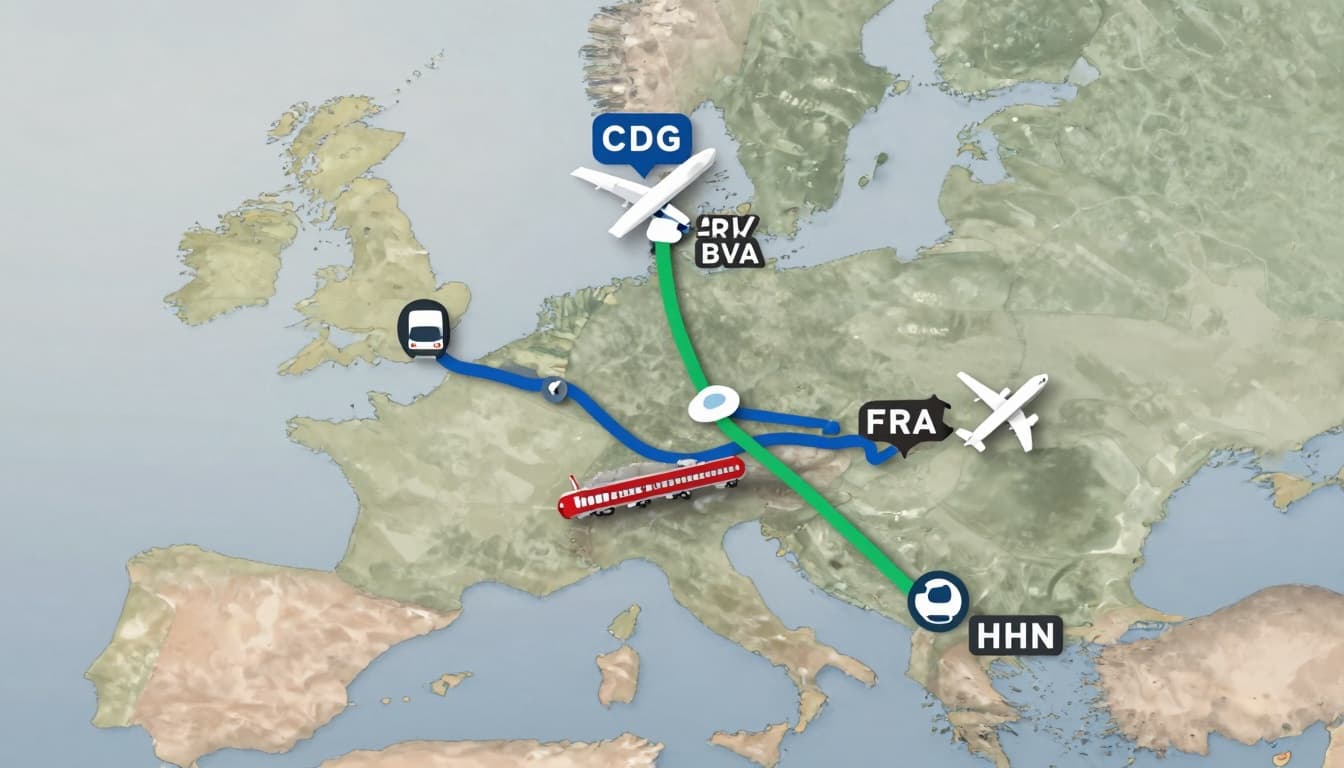 Cheap Flights From Paris to Frankfurt Germany