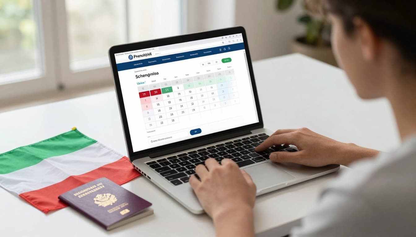 Schengen visa Italy appointments