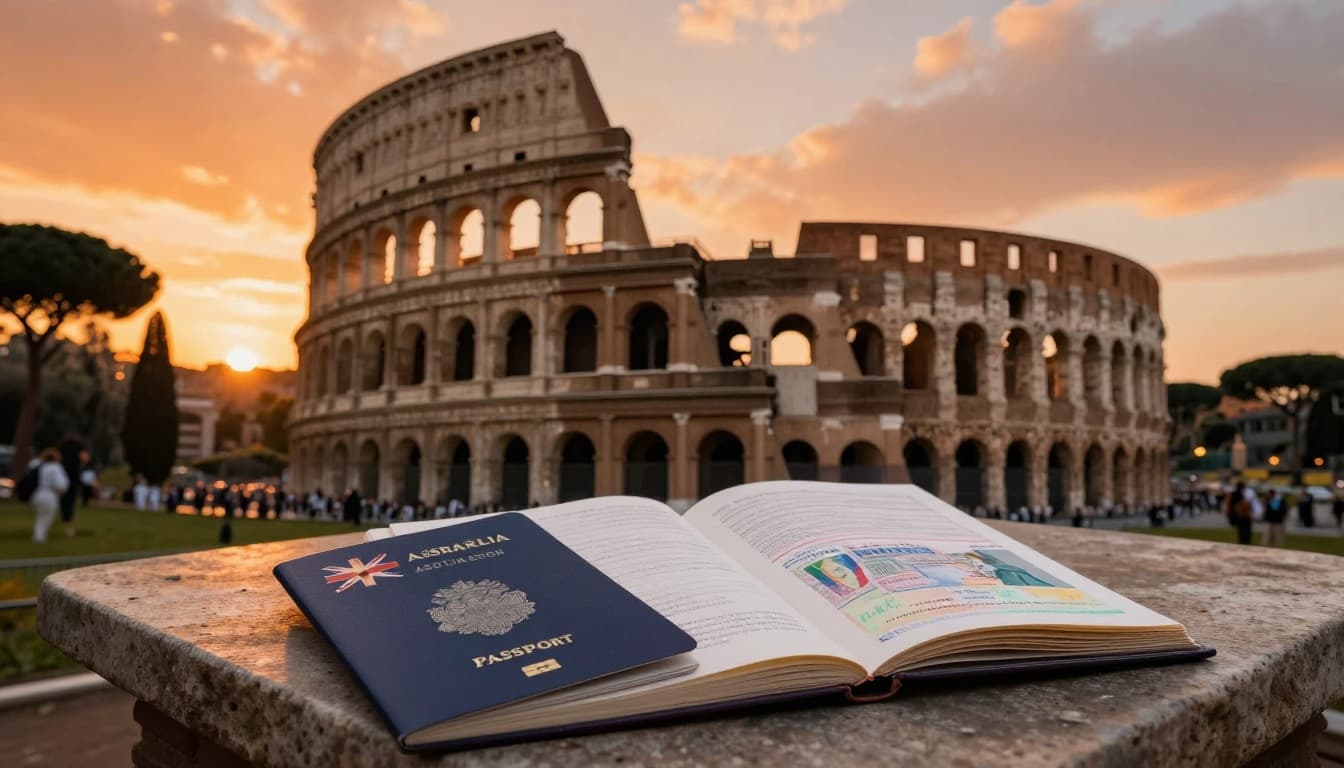 Visa for Italy from Australia