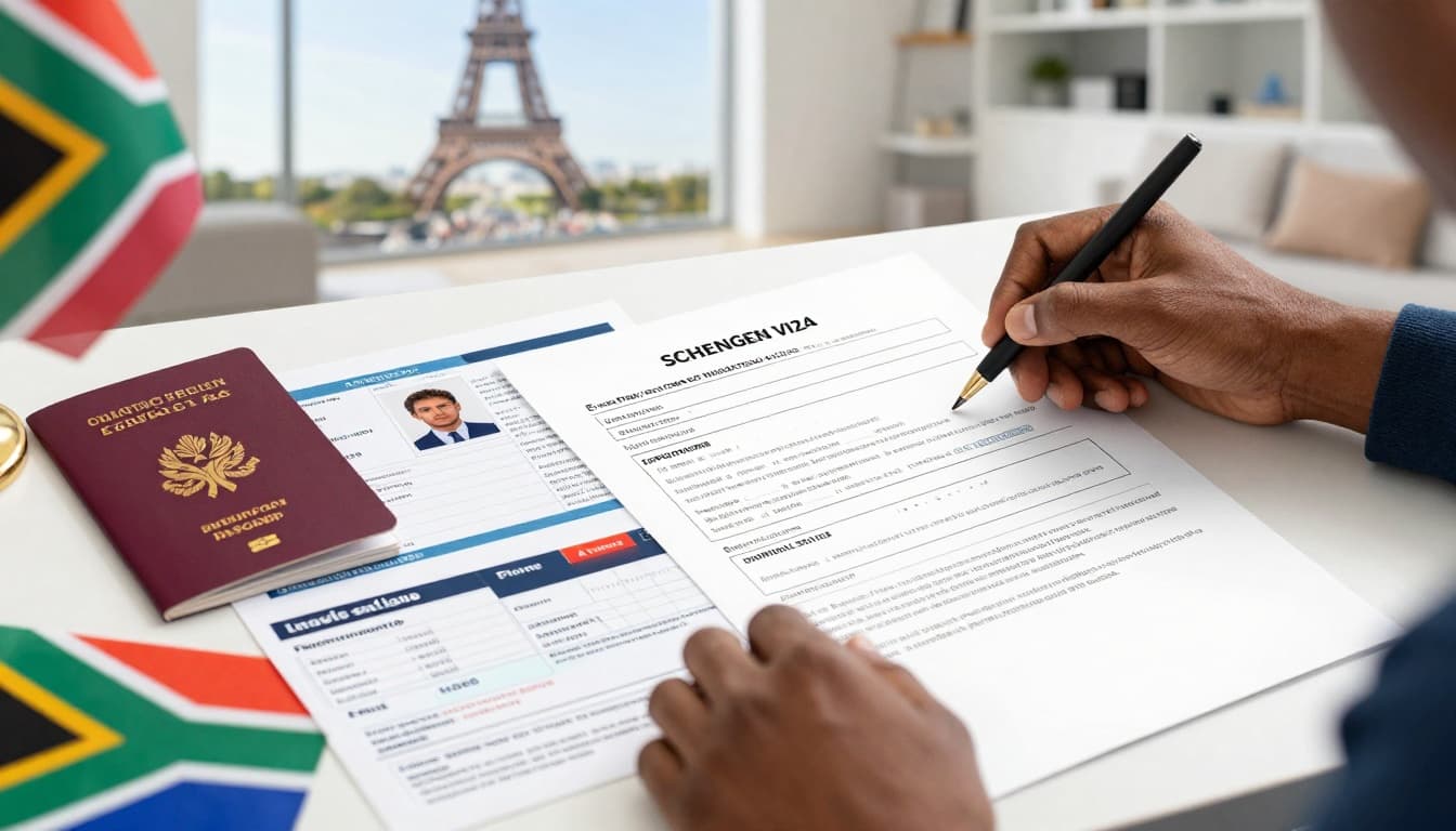 French Visa Application South Africa