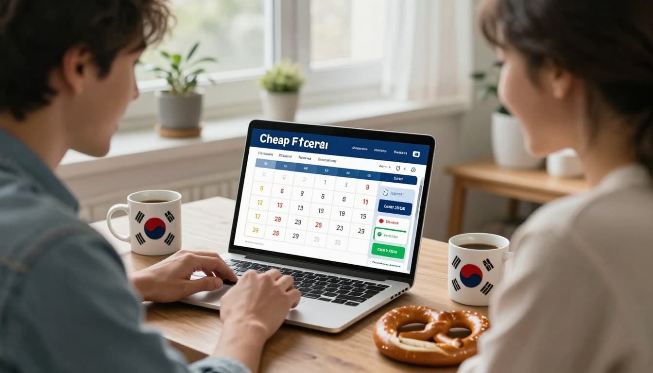 Cheap Flights Germany to South Korea