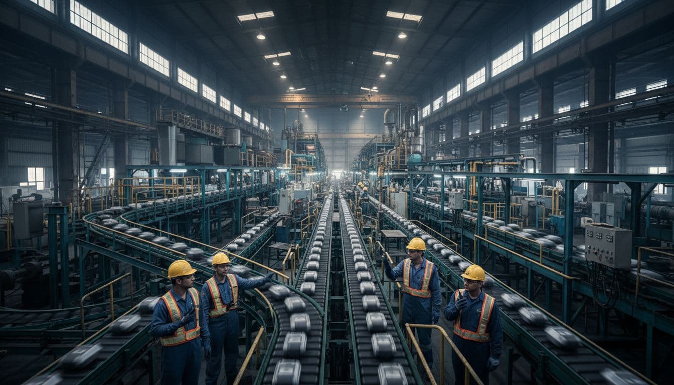 Usine 24/7 et coordination radio