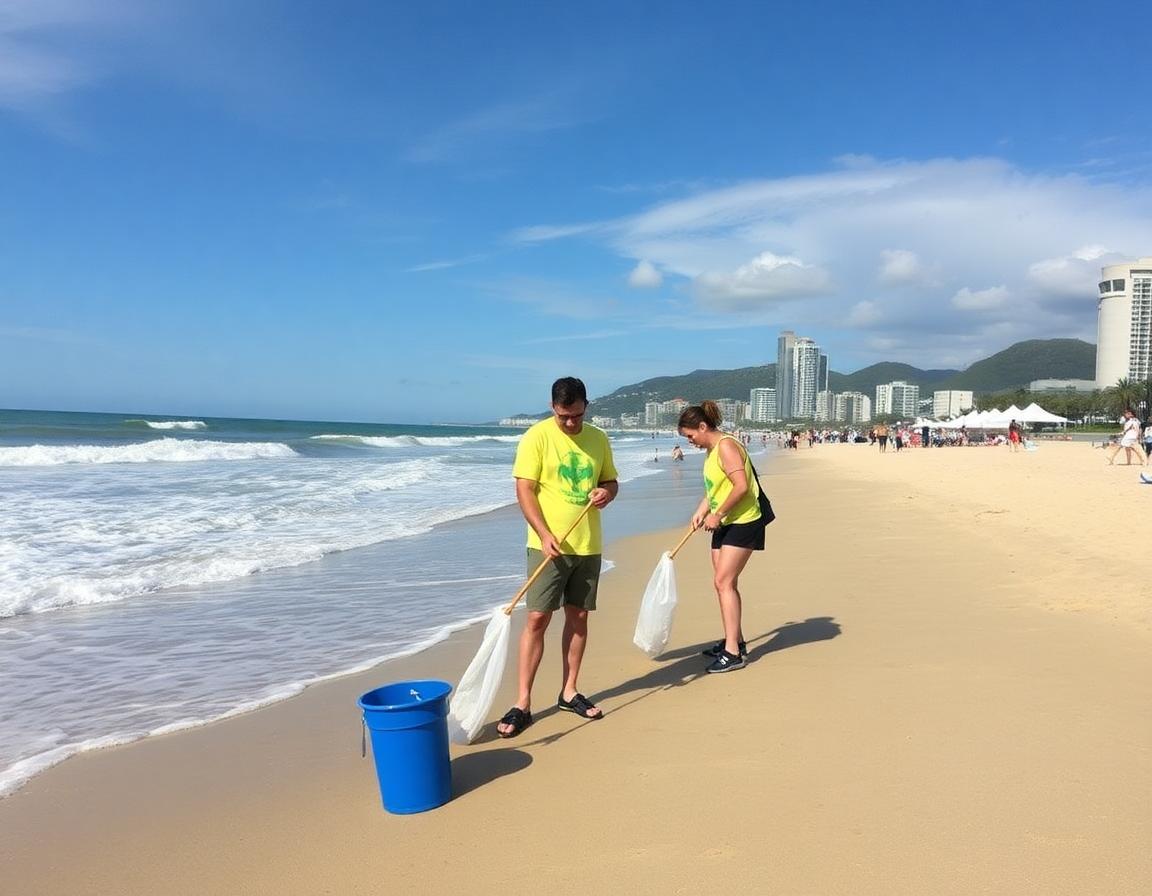 copacabana Beach Clean-Up copacabana Beach Clean-Up
