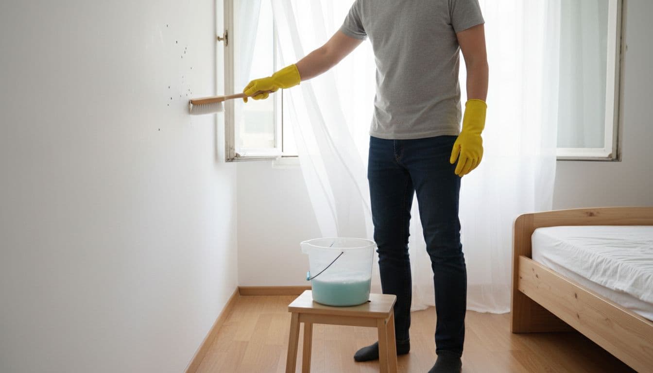 como acabar com mofo no quarto