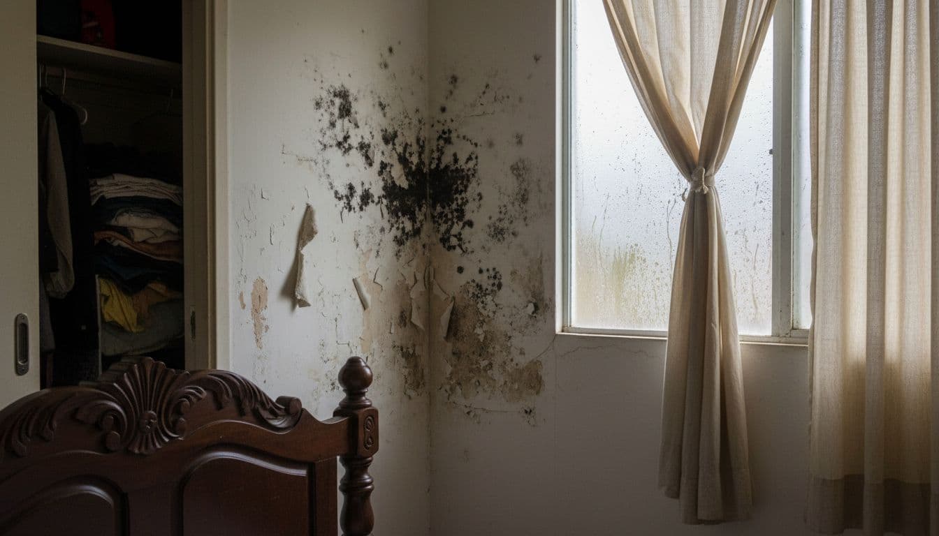 como acabar com mofo no quarto