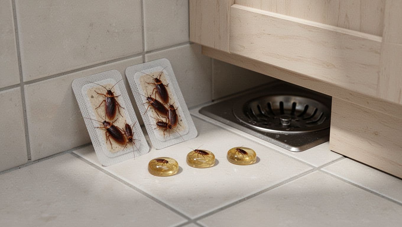como acabar com baratas na cozinha