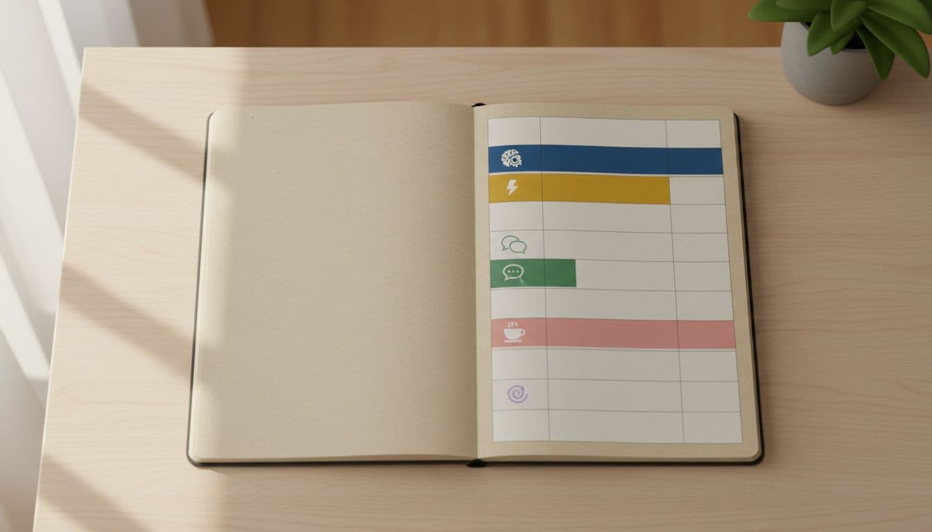 como organizar o dia para render mais
