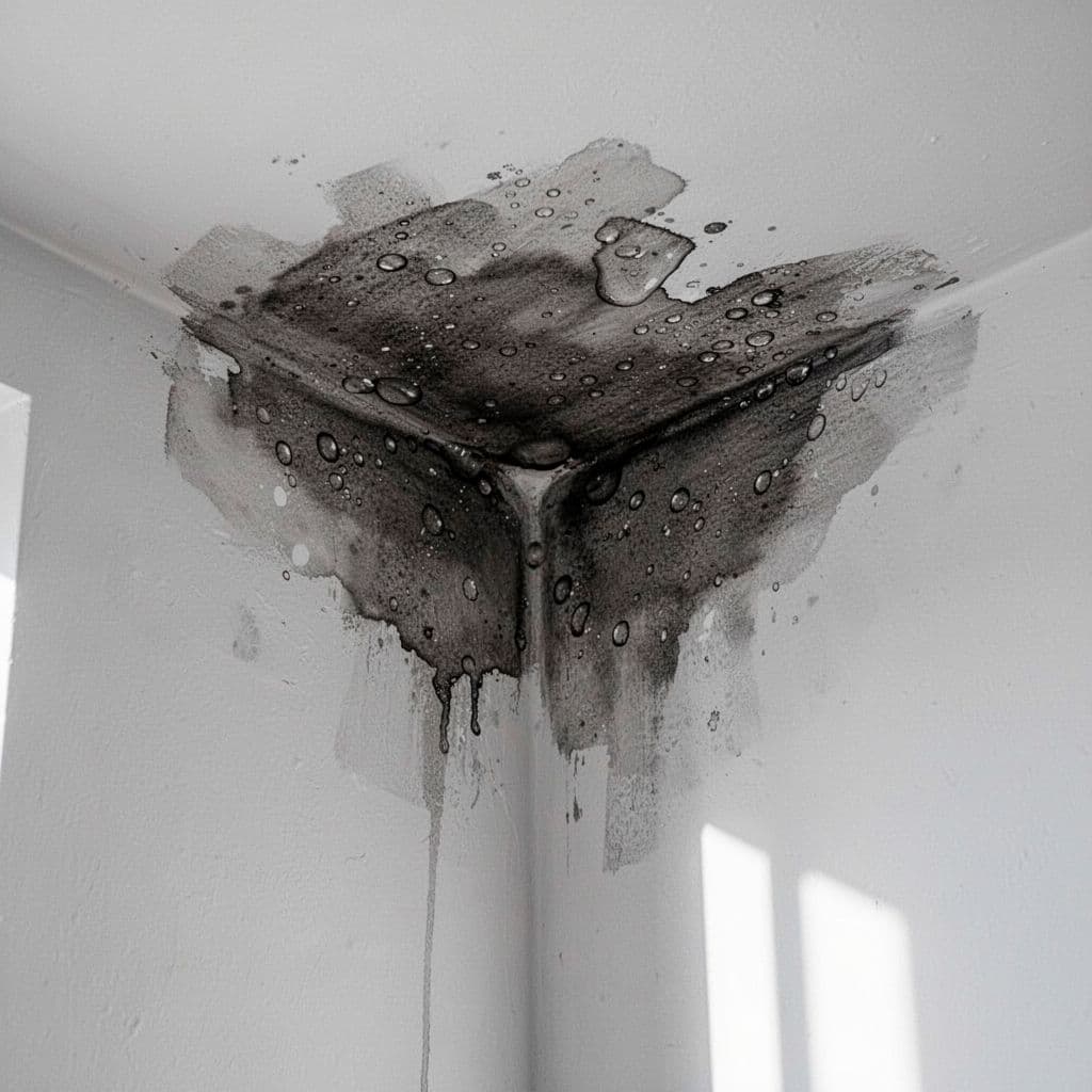 infiltração na chuva em casa