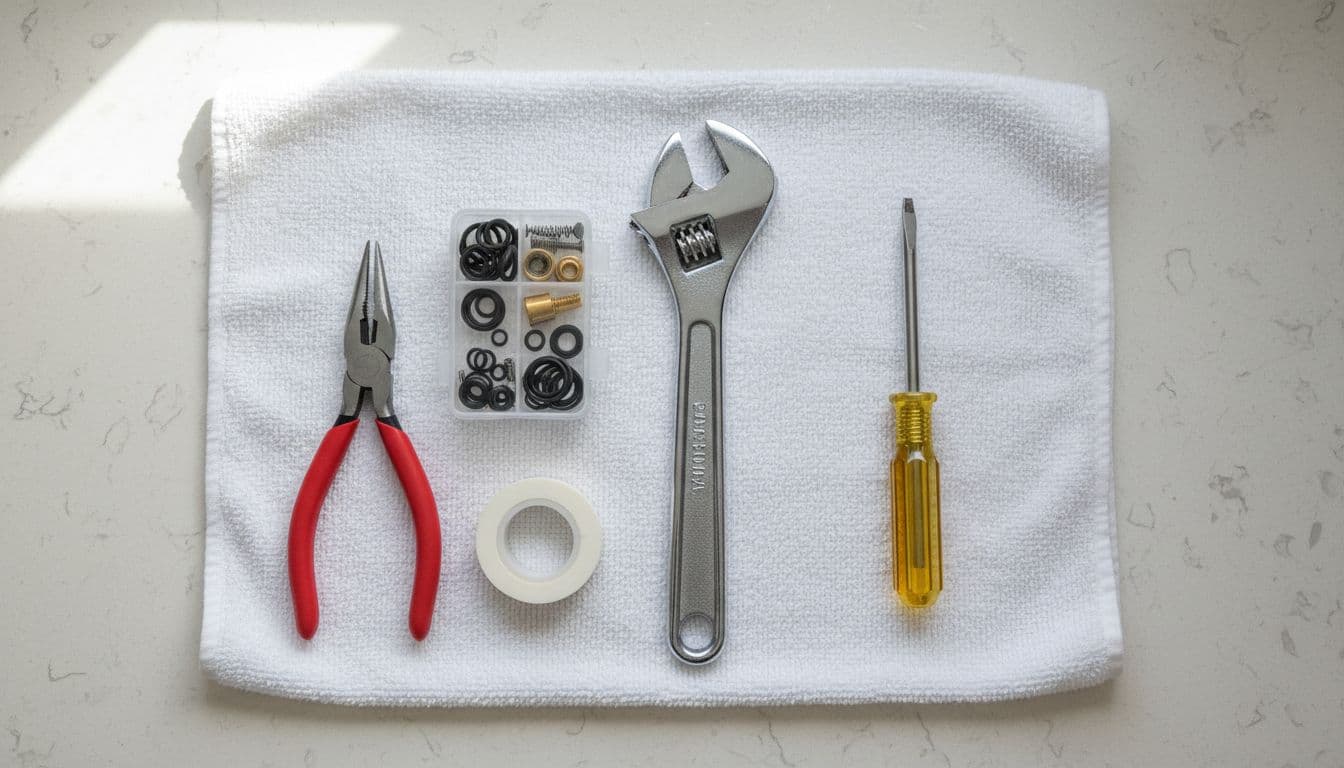 O que eu separo antes de começar o conserto