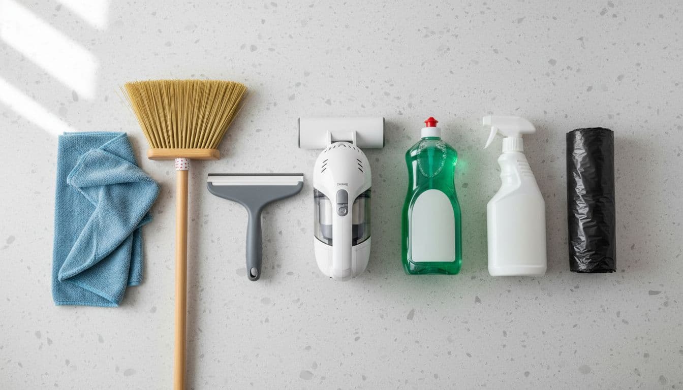 rotina semanal de limpeza