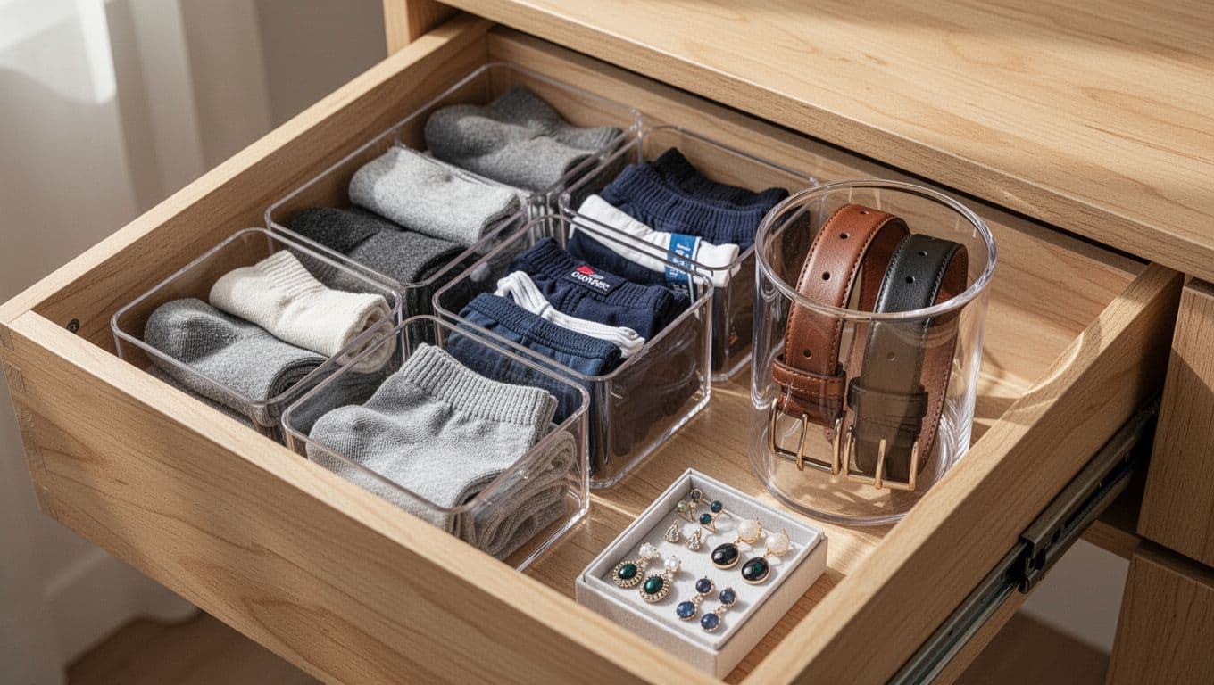 organizar guarda-roupa rápido