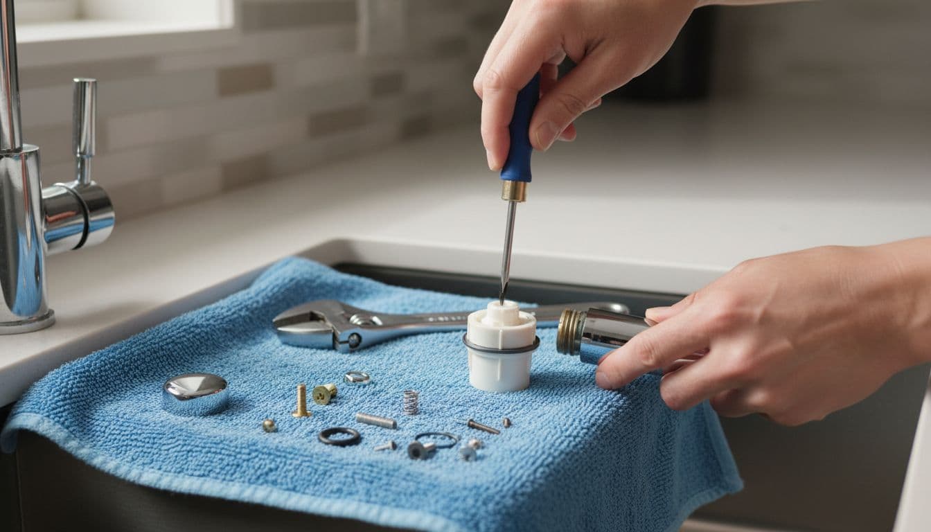 Como consertar torneira pingando, passo a passo, sem mistério