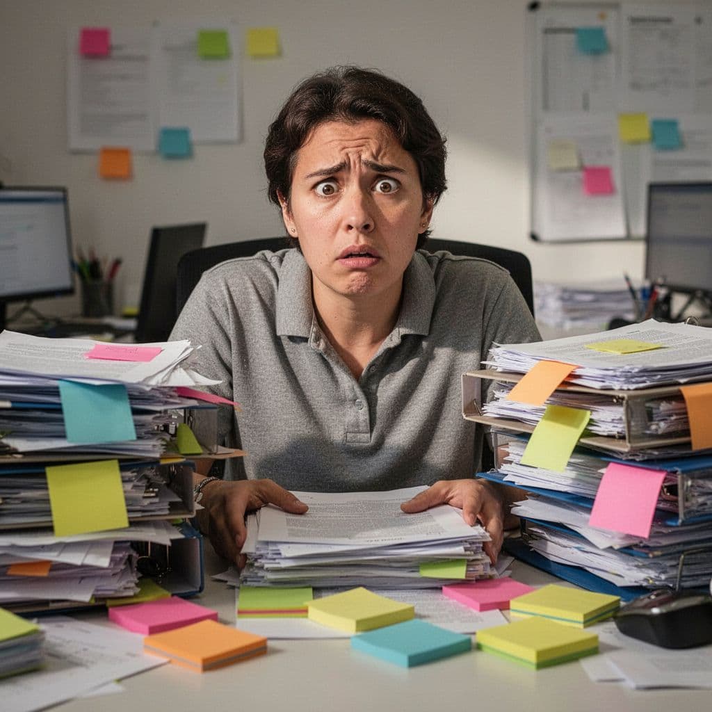como eu mantenho tudo organizado no dia a dia