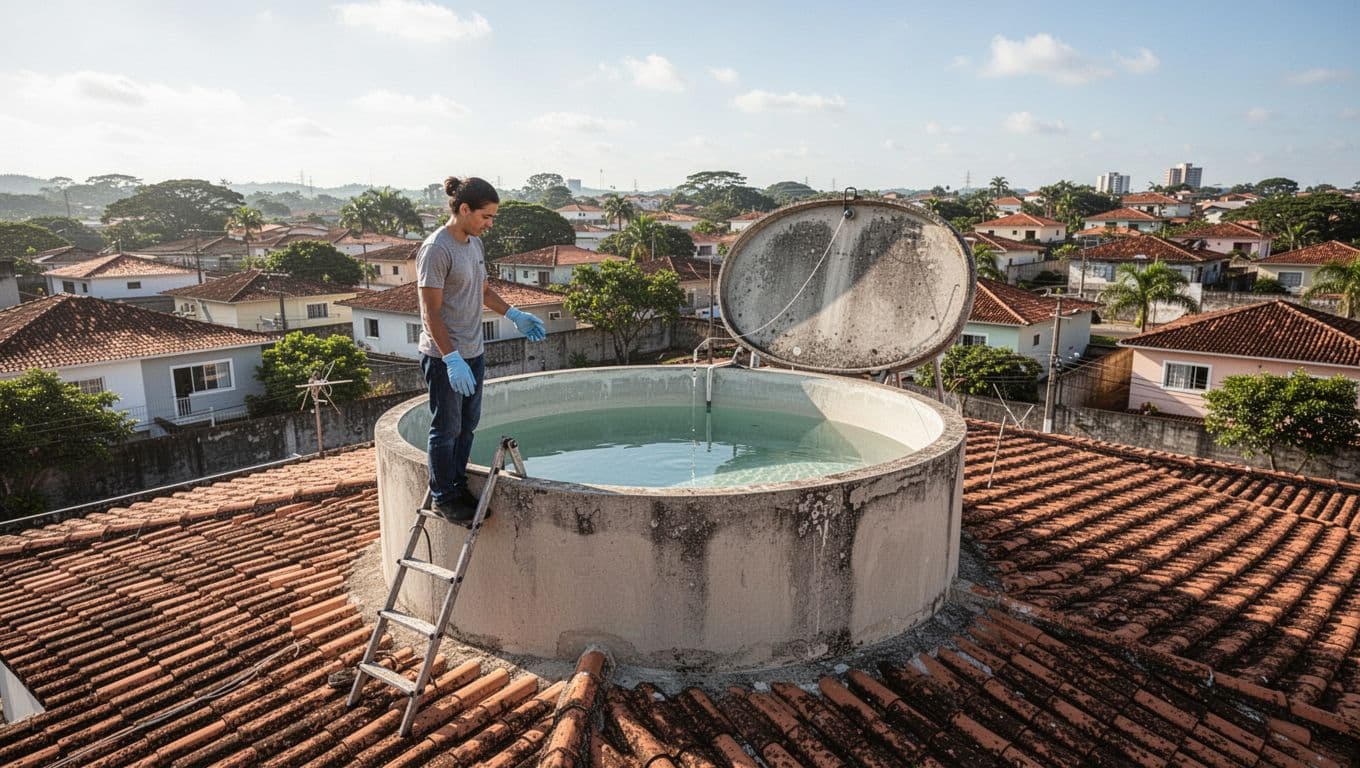 encanamento da casa