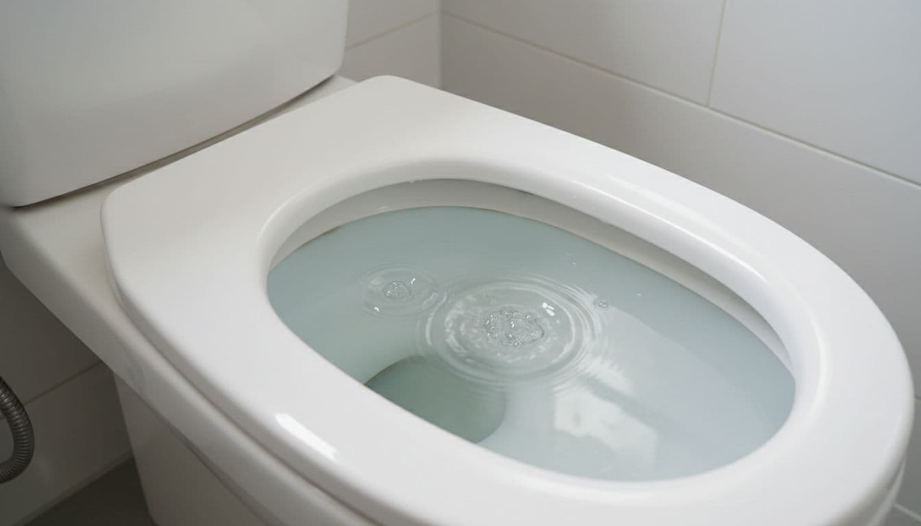 como saber se o vaso sanitário está vazando