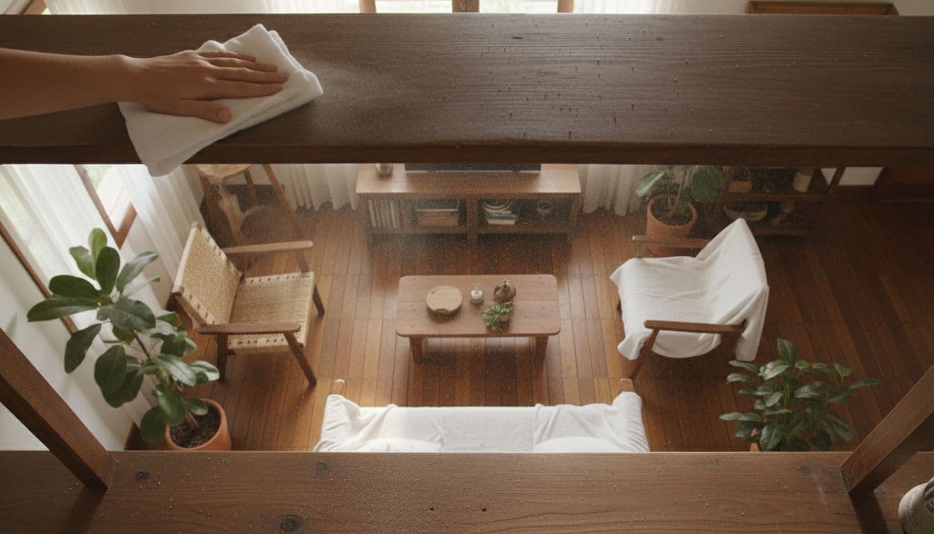 como limpar a casa rápido