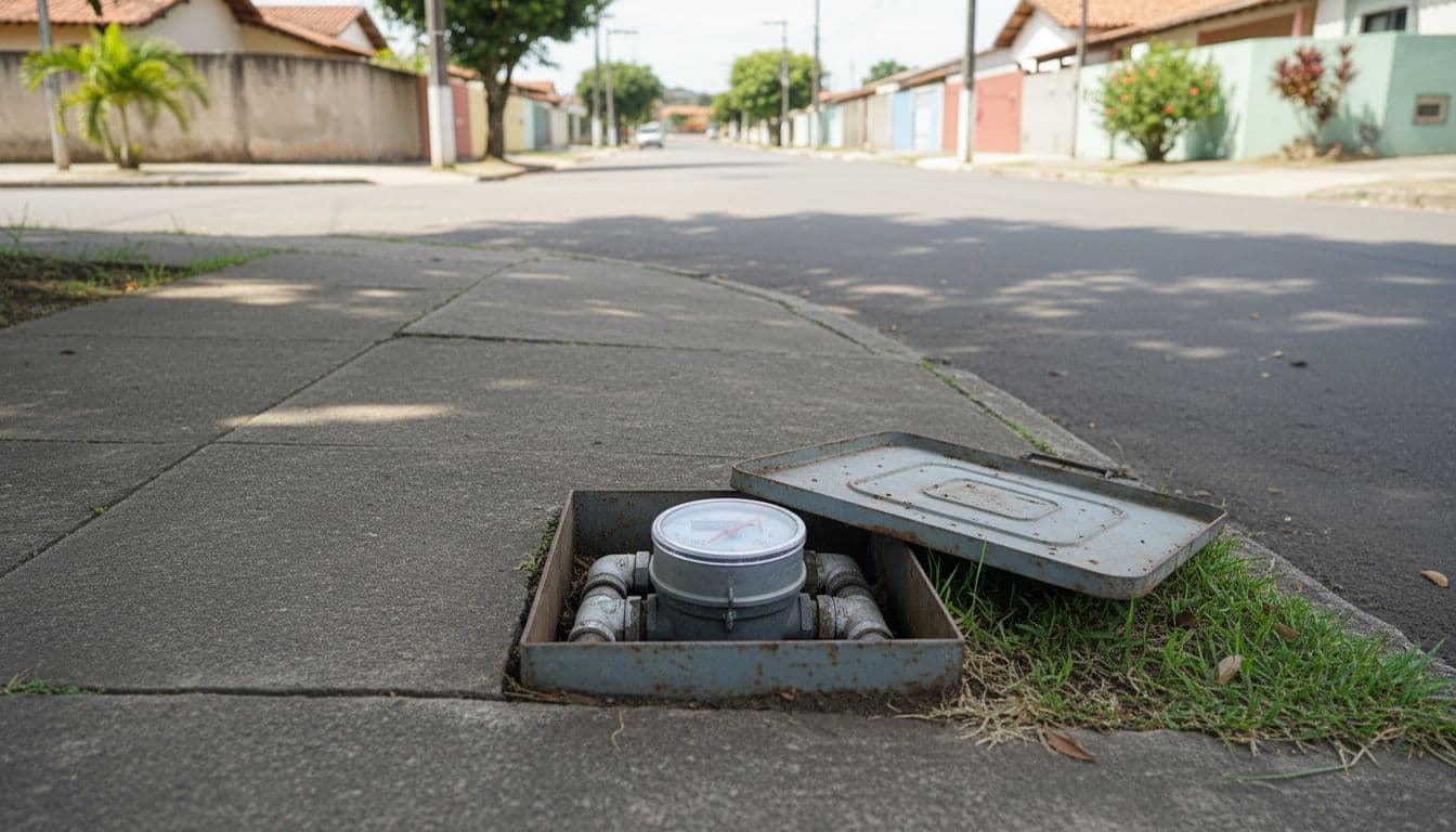 como identificar vazamento de água oculto