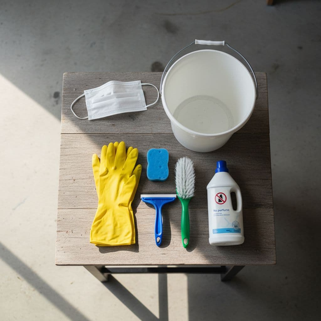 como limpar caixa d'água