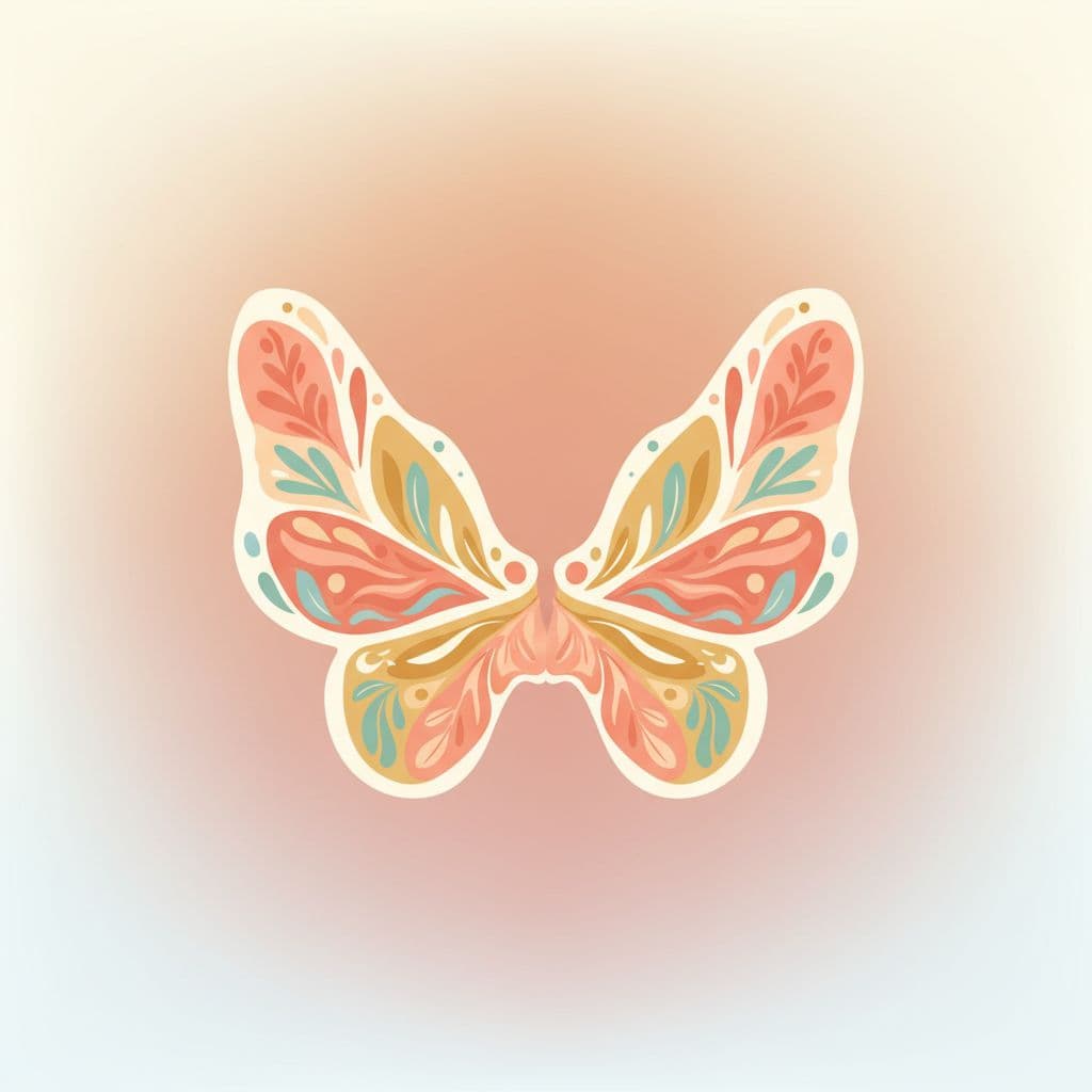 Skildkliertekens wat jou gewig en energie verander Natuurlike Medisyne A minimalist, butterfly-shaped thyroid gland sits centered against a soft, warm-toned, out-of-focus background.