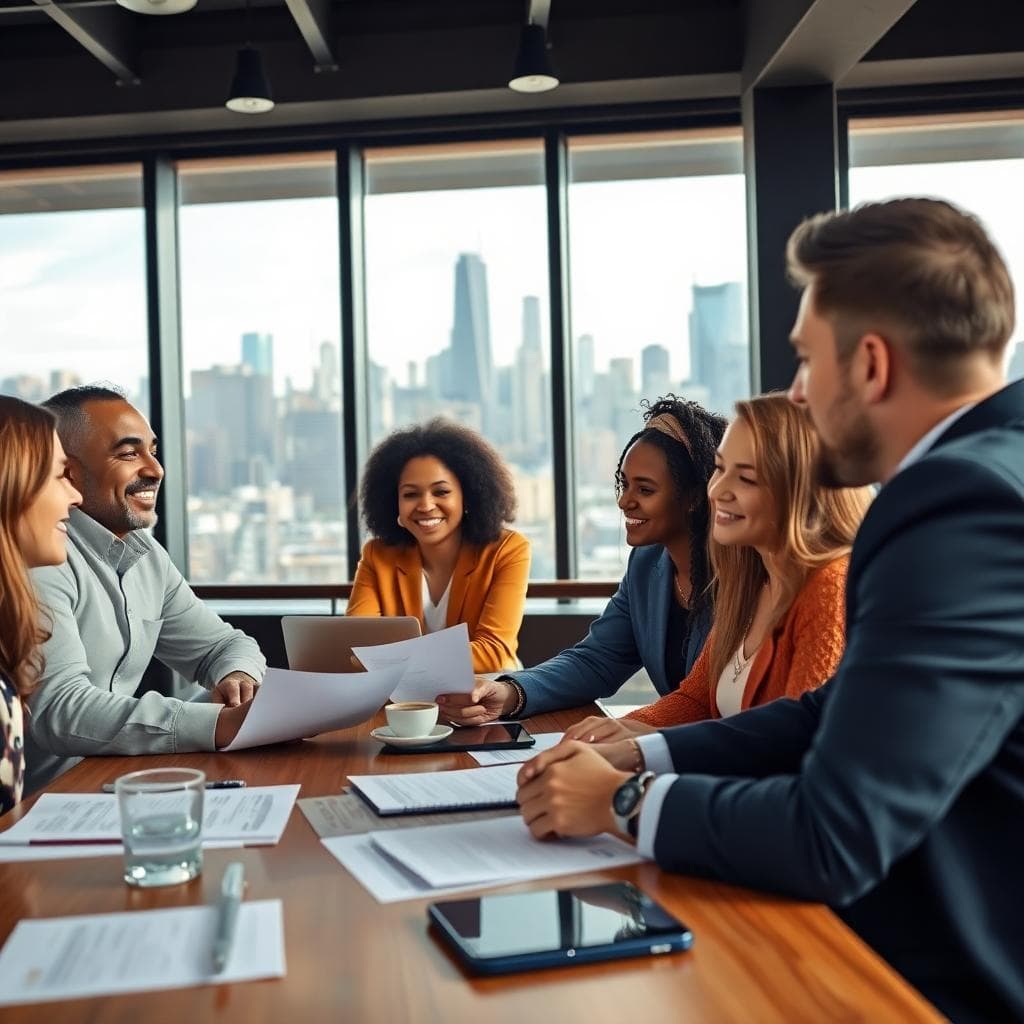 Homebuyers comparing commute options near a CTA station in Lincoln Park, with trains and neighborhood streets visible. Image created with AI.
