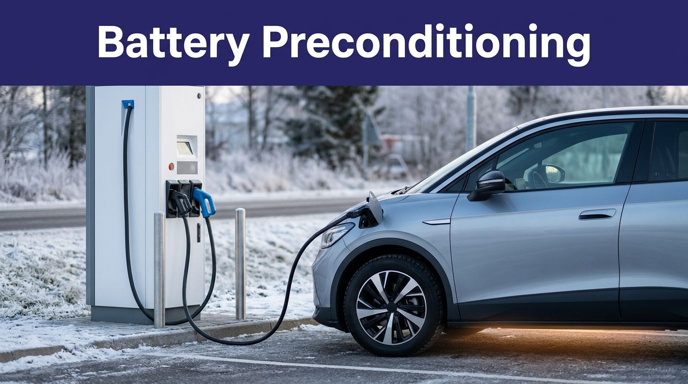 How EV Battery Preconditioning Speeds Fast Charging