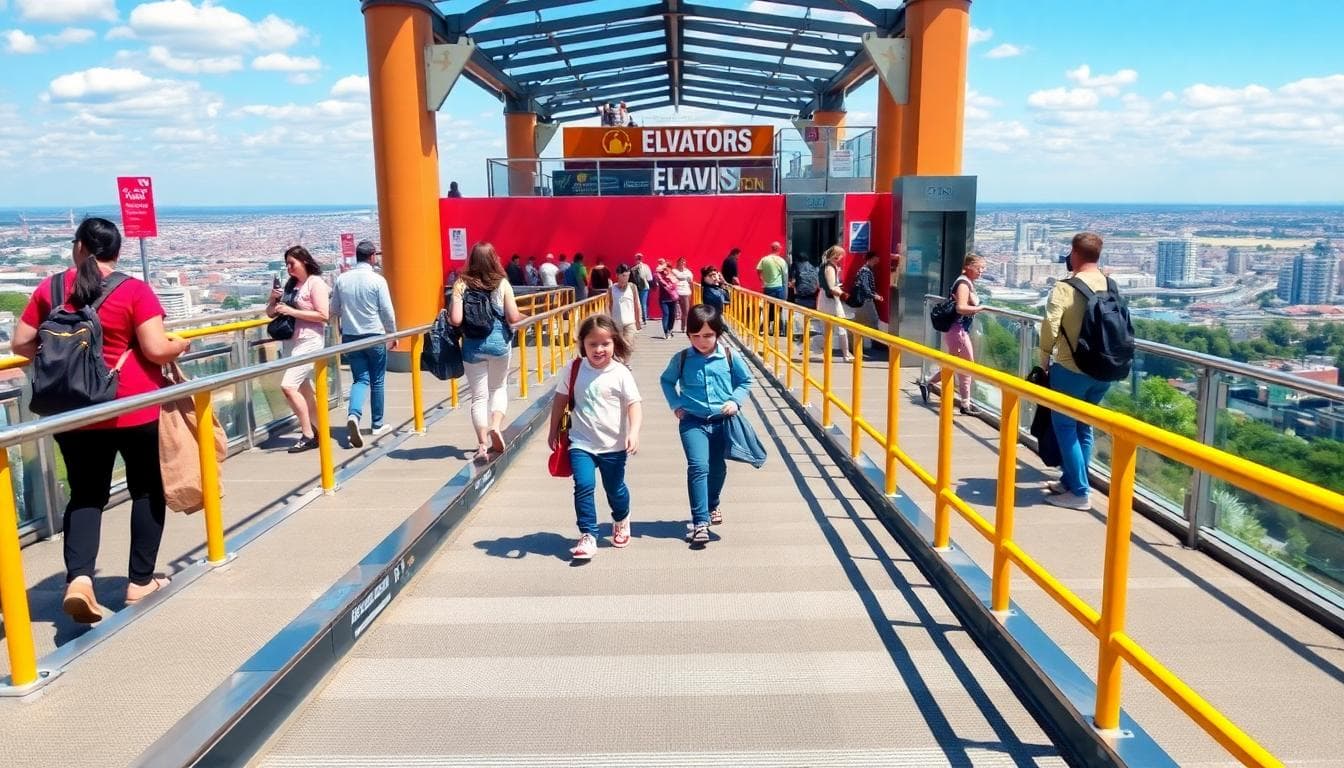 無障礙旅遊場景示意圖