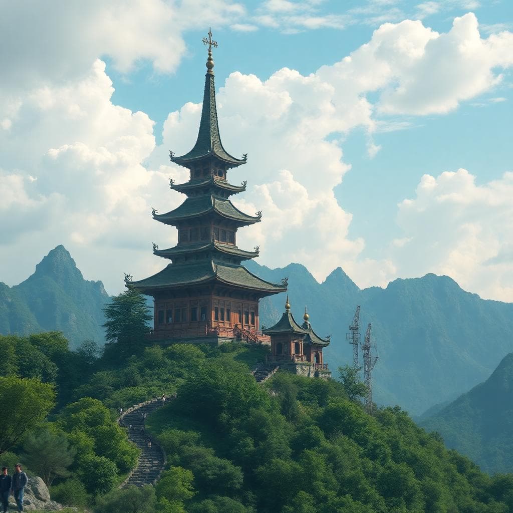 一段輕盈的旅程畫面,兩人並肩踏上未知的路,象徵共同冒險與探索精神,Image generated by AI