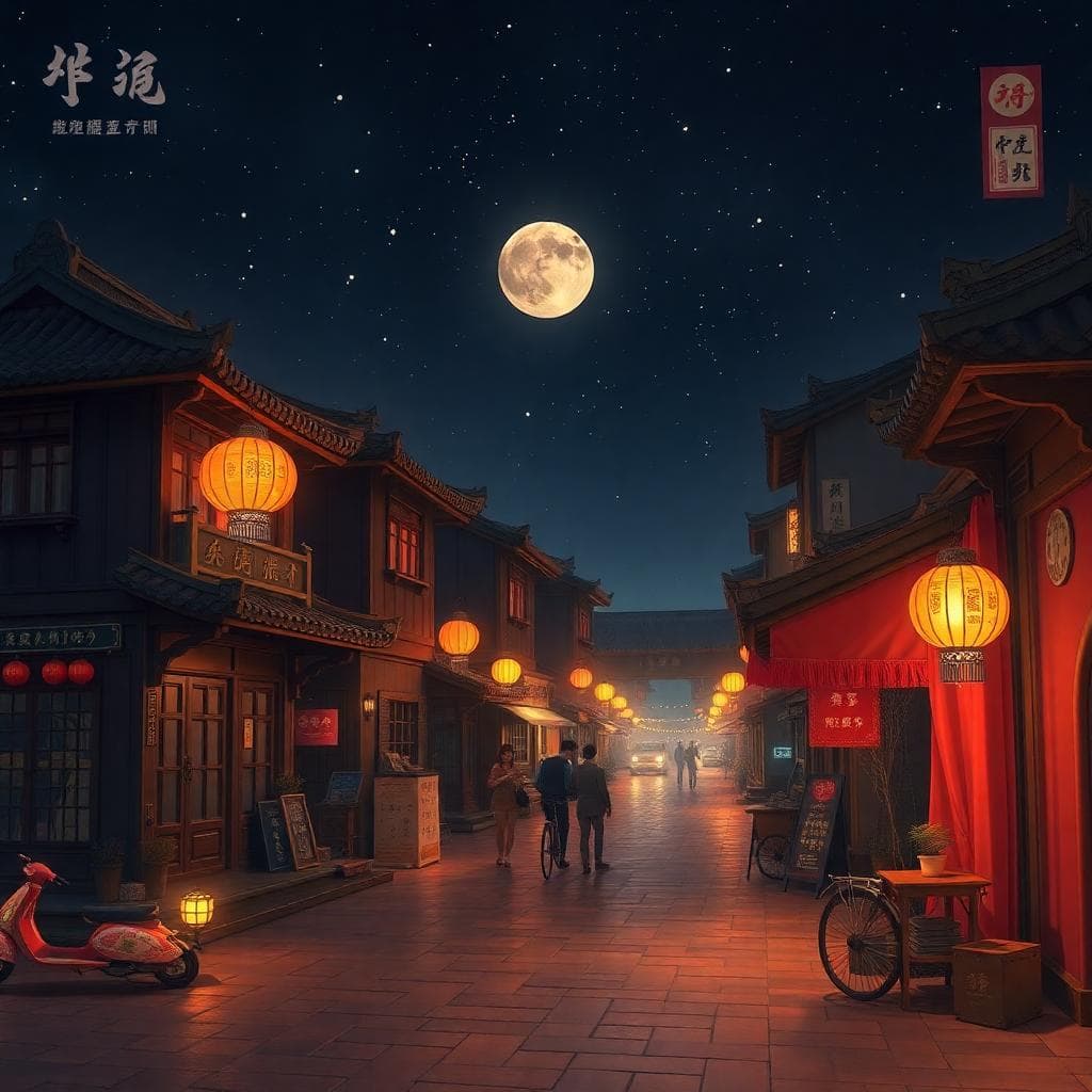 Image description: 兩位白羊座個體在湖邊展開對話，畫面溫暖且專注，象徵彼此的信任與溝通。Image generated by AI