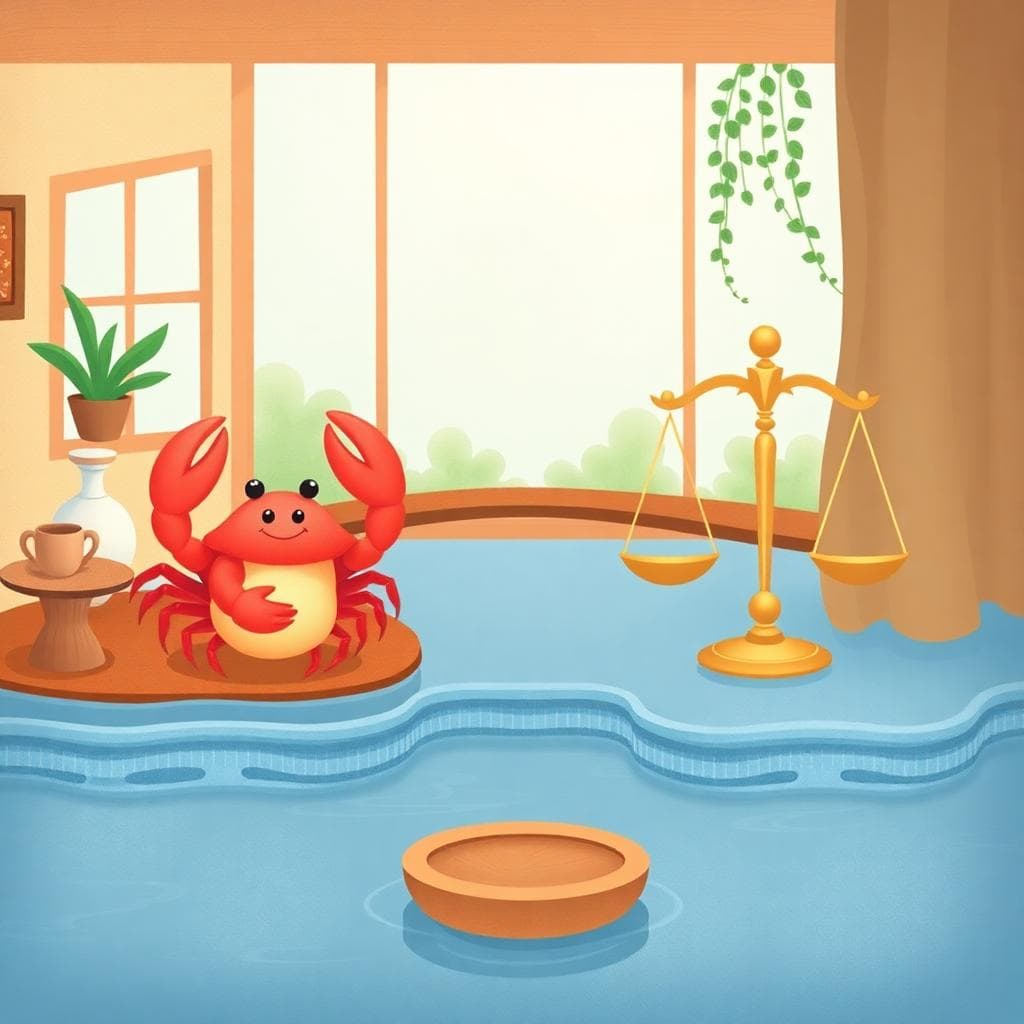 Cancer and Libra harmony