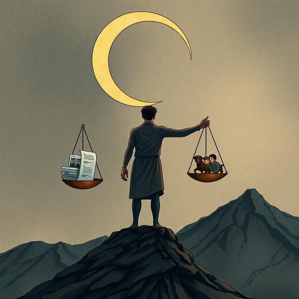 睡眠與身體信號的象徵性圖像,AI生成,夜間安靜的臥室與放鬆元素