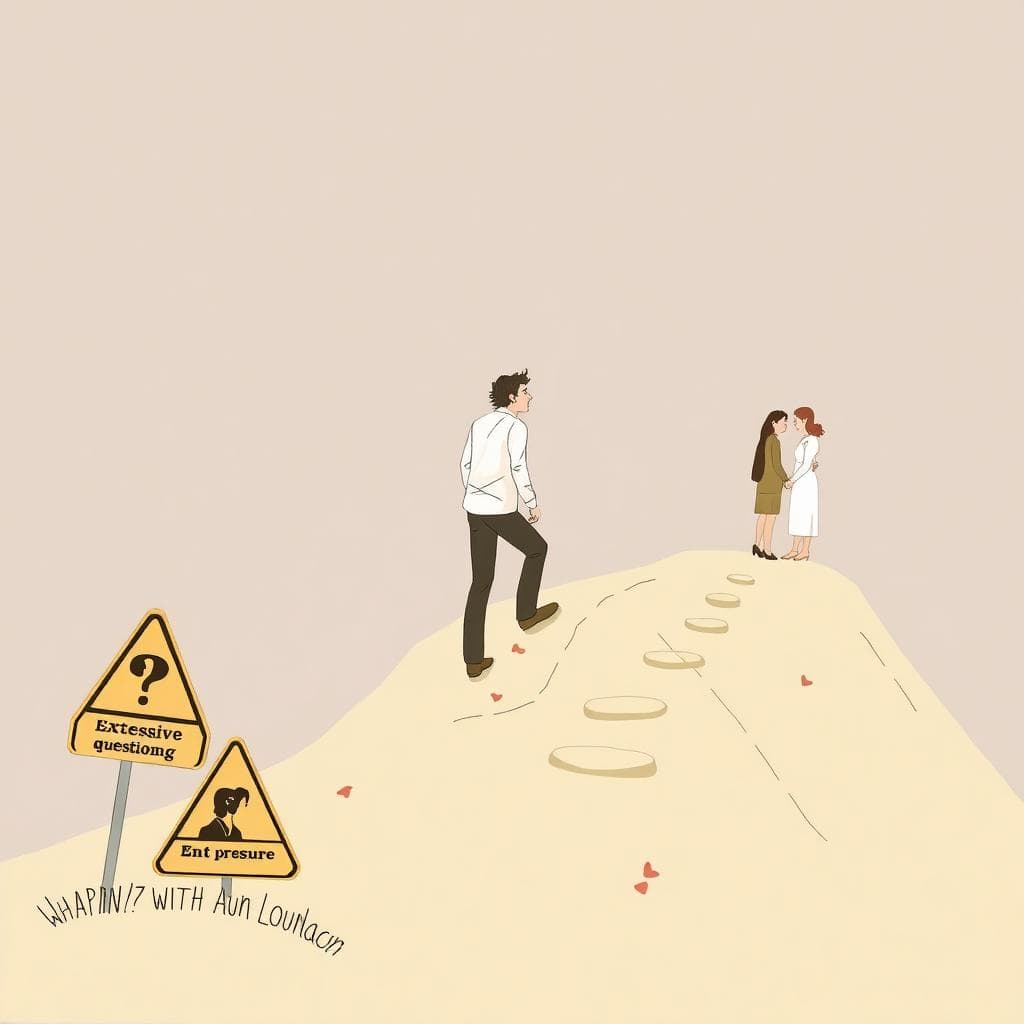 曖昧誤區與穩健跟進的視覺對照