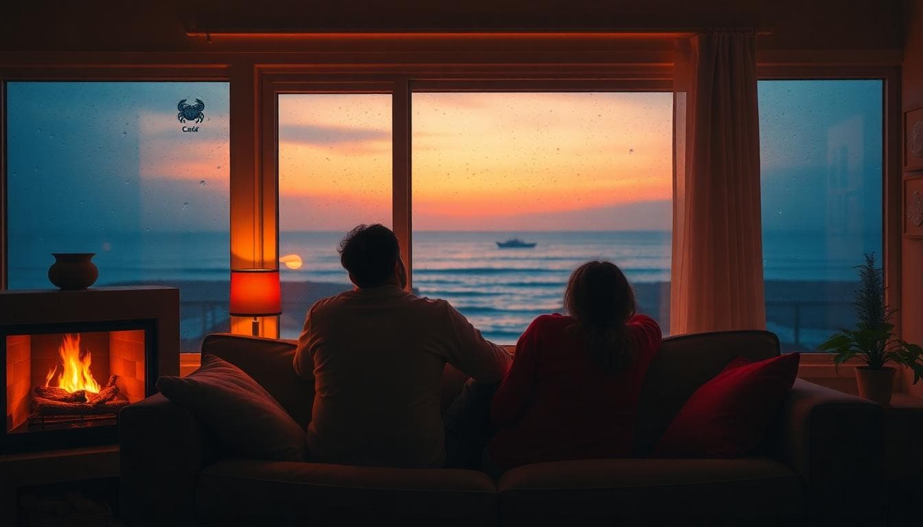 溫暖居家與巨蟹座象徵的情感安全感