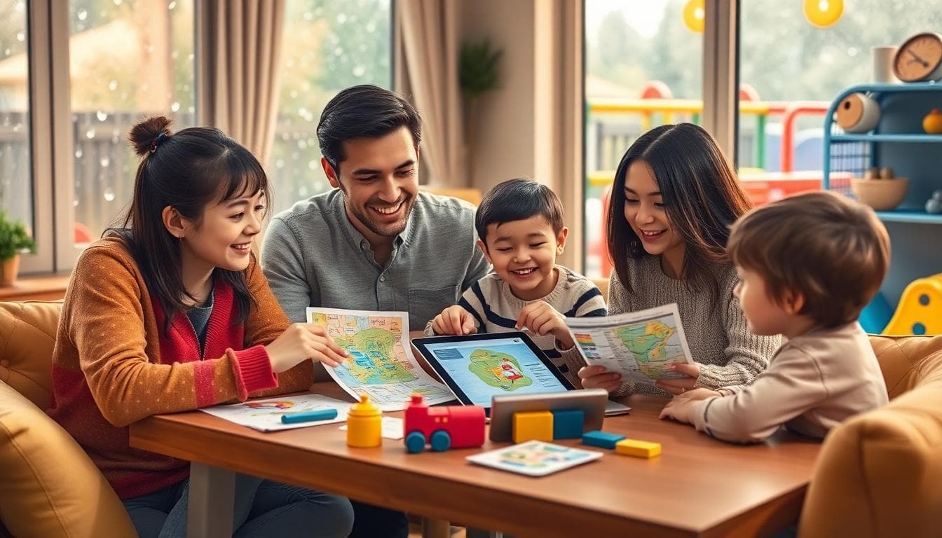 家庭在雨天規劃室內親子樂園行程
