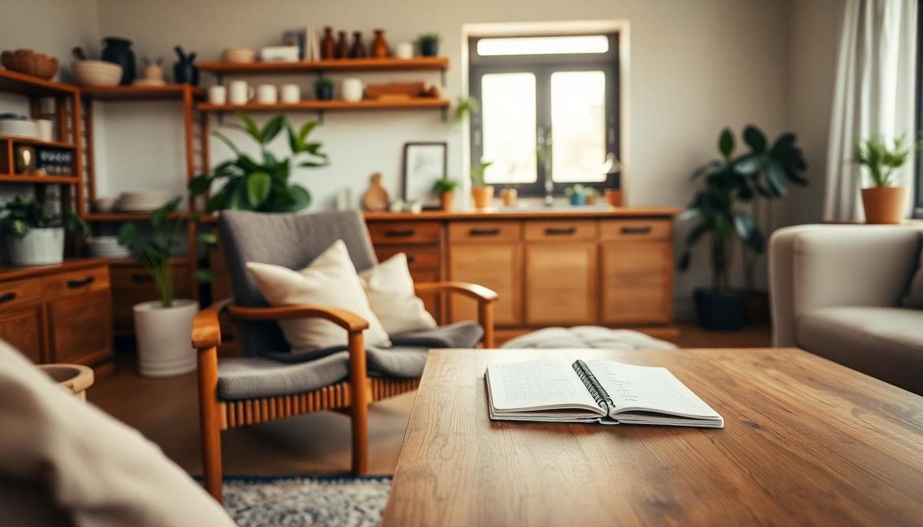 Serene Taurus Moon living room
