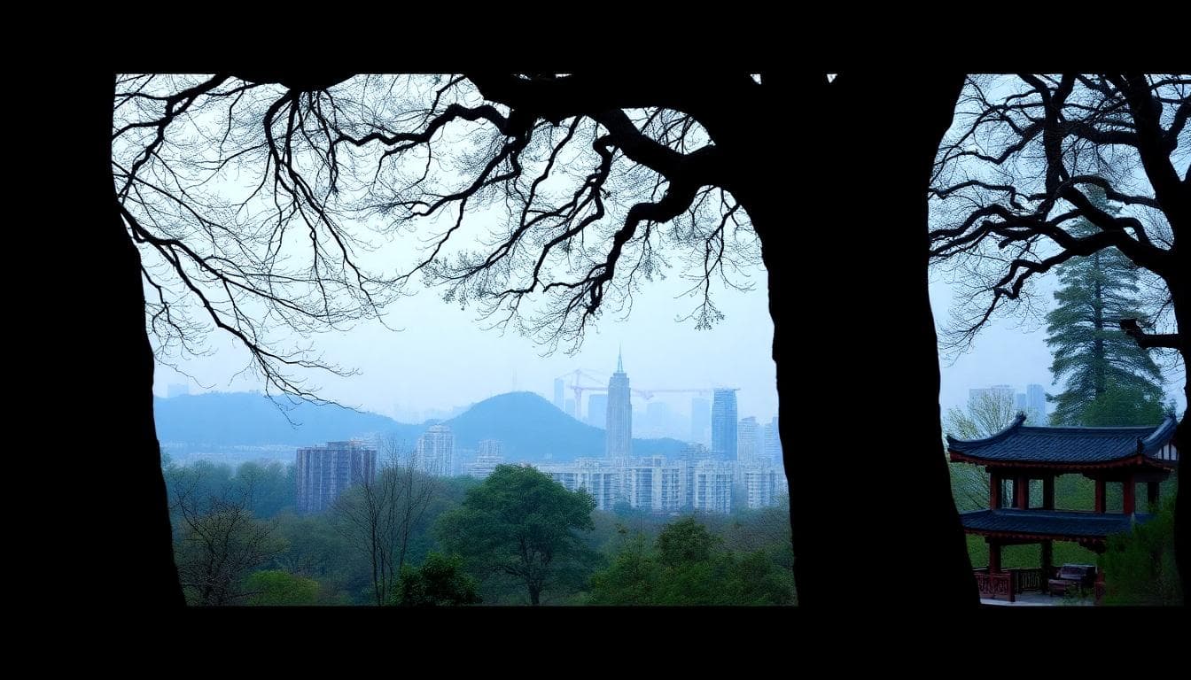 Image: 兩位白羊座情侶在公園裡一起種植植物，象徵成長與共創。Image generated by AI