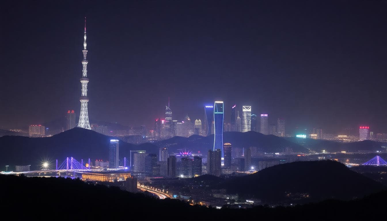 futuristic-interactive-night-park-lights