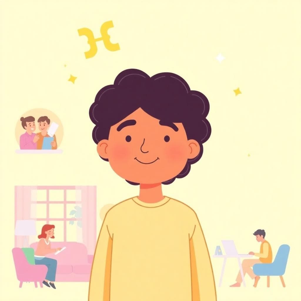 日常星象視角示意圖,AI生成