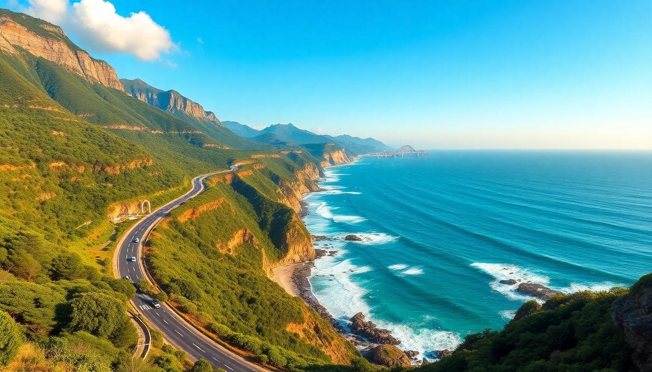 路線分組示意圖（花東海岸公路）