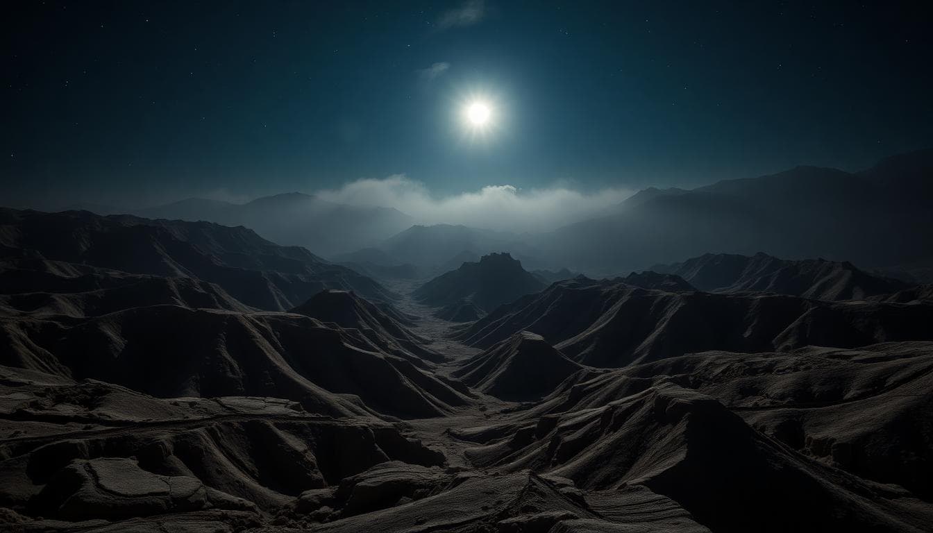 草山月世界地貌