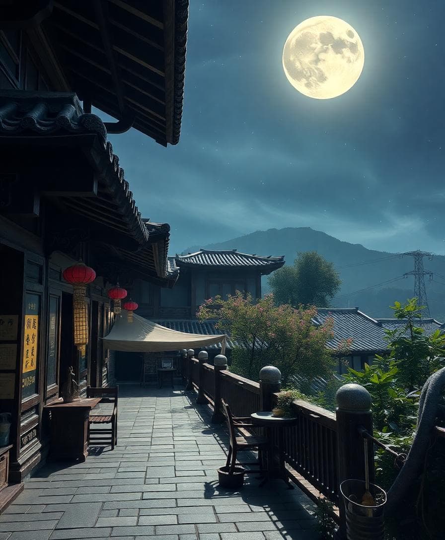 A moon Pisces person at the ocean edge, feeling hidden pressure, achieving a balance between body and mind