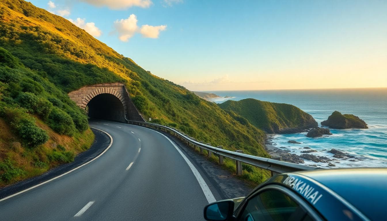 NIRAIKANAI大橋隧道海景