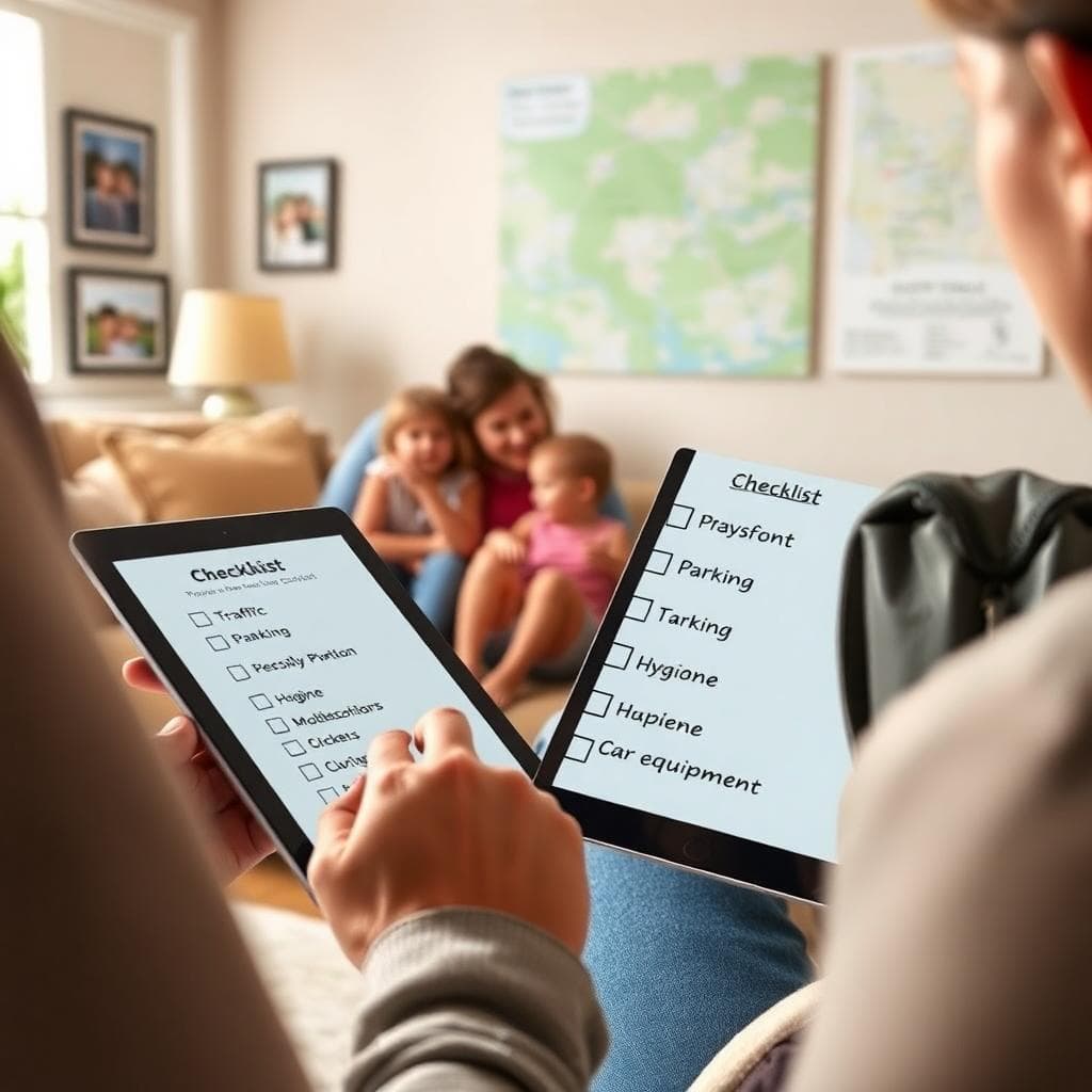 出行前檢查清單實務場景