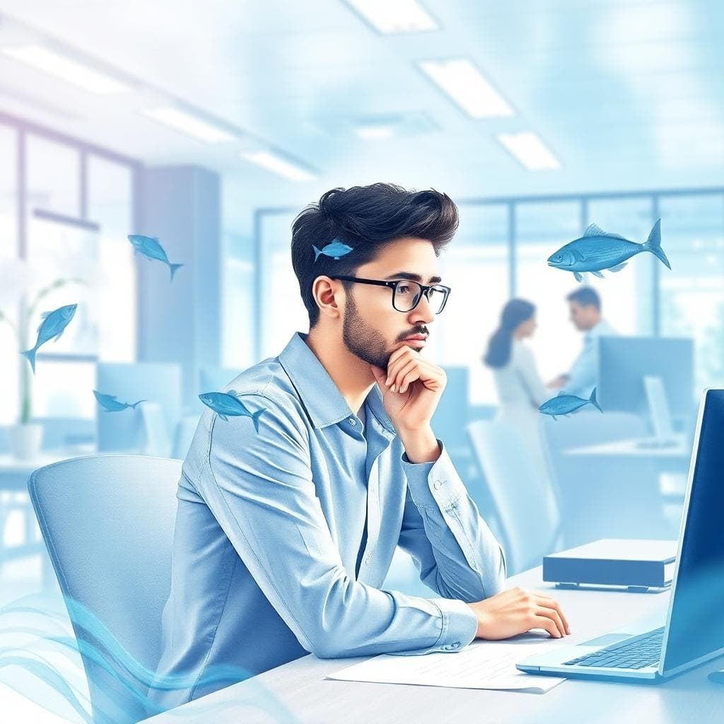 Image of Pisces rising traits in workplace