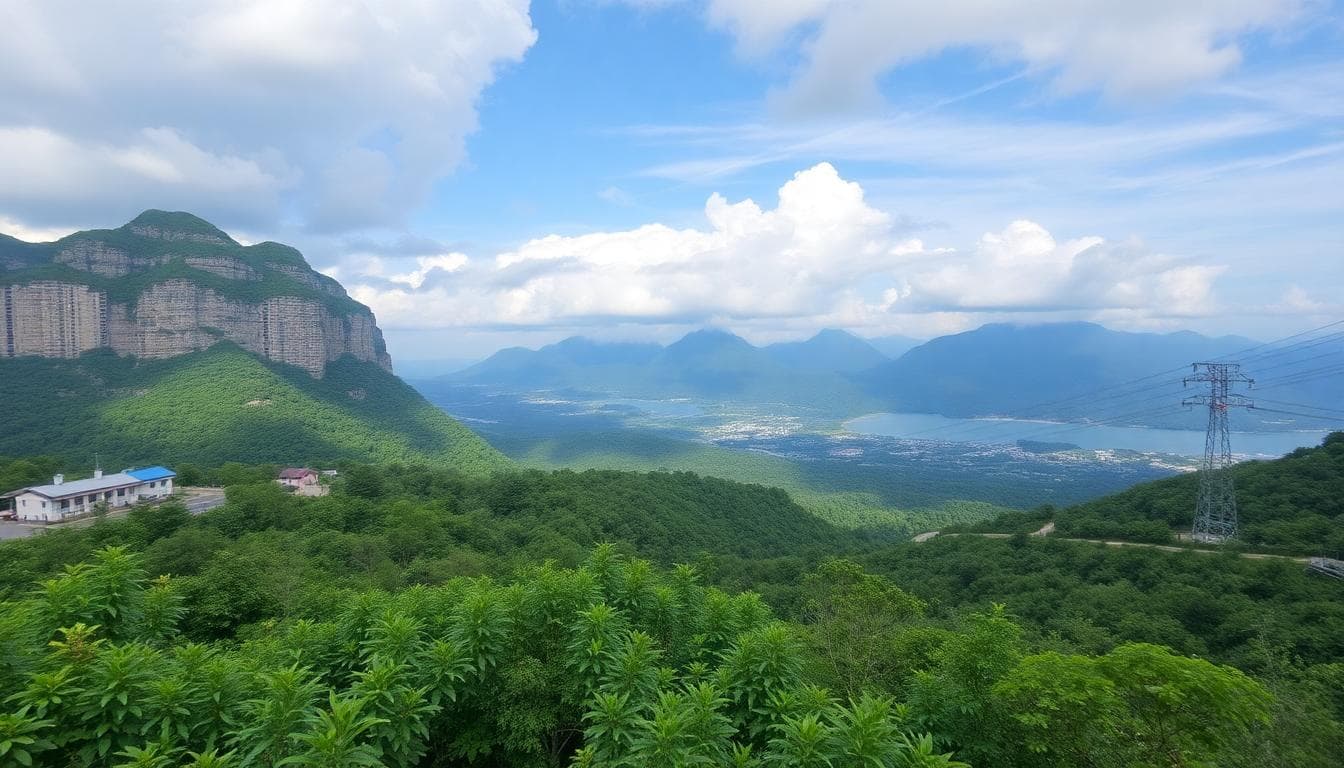 山峰上的山羊,象徵穩健與自信