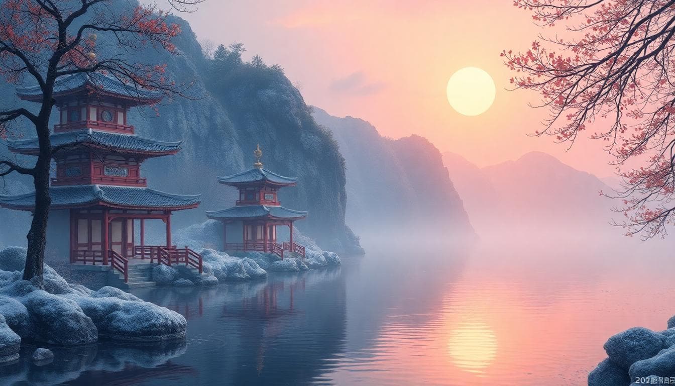 夜景求婚背景