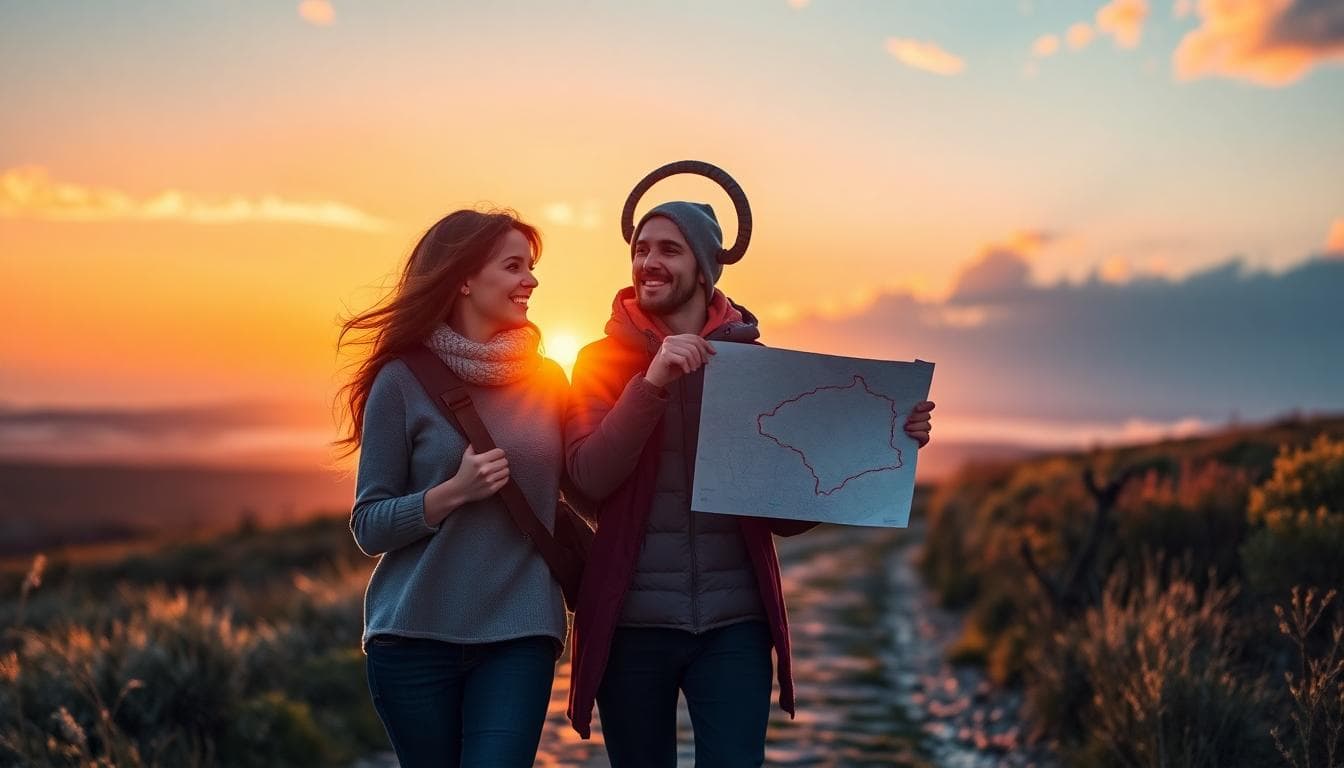 射手與摩羯互補的溫暖日常