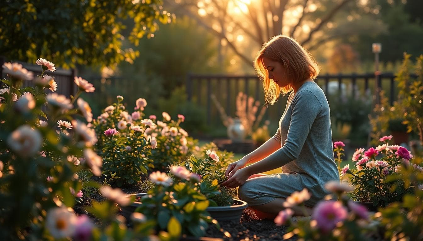 serene-cozy-garden-dawn-gardening